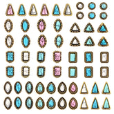 KURTOPLLY charms ongles western cow-boy, idéal pour un nail art personnalisé