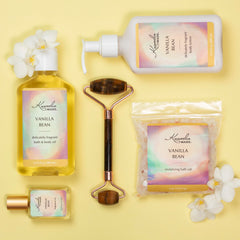 Kuumba Made huile vanille: cheveux hydratation et brillance sans gras.