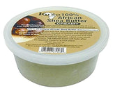 Kuza Beurre de Karité africain crème blanche 8oz – nourrit et adoucit peau et cheveux