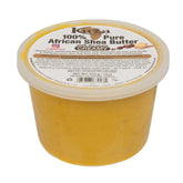 Kuza Beurre Karité Borututu – pot crème jaune, parfaite hydratation quotidienne de la peau.