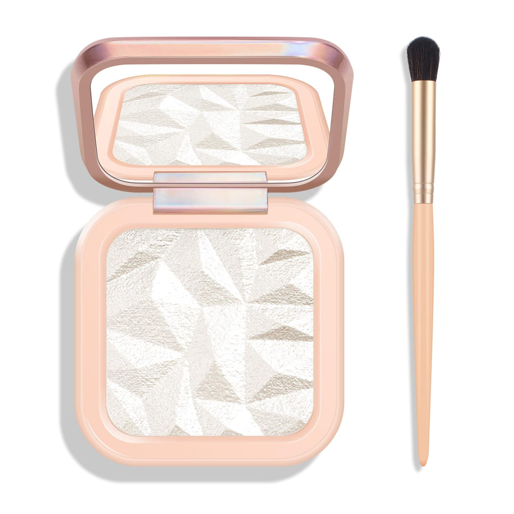 KYDA Luminiseur visage – Palette perles : éclat discret et effet tridimensionnel.