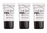 Base L.A. Girl Primer – bouteille avec pompe pour une peau lisse.