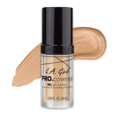 Fond de teint L.A. Girl Pro Coverage, flacon élégant pour une application précise.