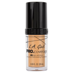 L.A. Girl Couverture Pro Fond de Teint, texture veloutée qui glisse sur la peau.
