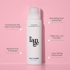 L'ANGE HAIR brume anti-frisottis pré-coiffage pour réduire les frisottis.