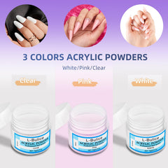 L-Bulice extensions ongles artificiels: rallongements faciles pour un look pro.