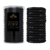 Bandes L. Erickson pour cheveux épais noir, ensemble de 15 pour un maintien durable.