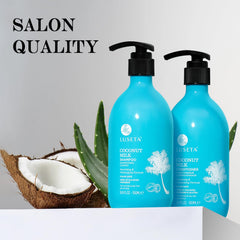 L LUSETA Duo shampooing et conditionneur – pack 16,9oz, soin durable.