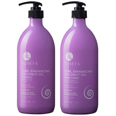 L LUSETA Shampoing à l'huile de coco défini les boucles tout en apportant du volume.
