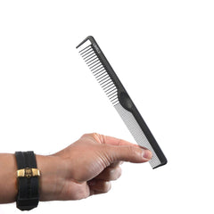 L3 Carbon Peigne pointes arrondies: démêlage en douceur sans irritation du cuir chevelu.