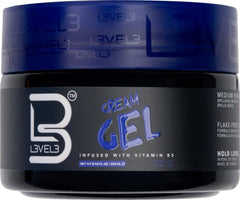 L3 Crème Gel Niveau 3 – bouteille 250 ml offrant contrôle moyen et coiffage précis.