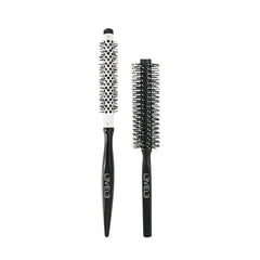 L3 ensemble brosses rondes : barillet aluminium résistant à la chaleur pour un séchage rapide.