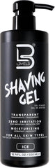 L3 Ice gel transparent favorisant une coupe précise et sans irritation.