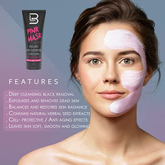 L3 gommage abricot visage, pores resserrés et peau lisse.