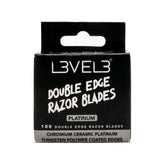 L3 lame double-tranchant platine vue d’ensemble pour une coupe précise et durable.