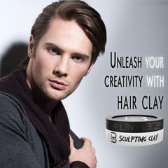 L3 Level 3 Hair Sculpting Clay - application rapide pour coiffer sans effort.