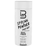L3 Level 3 light hold powder bottle showing natural texture and volume