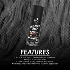 L3 Level 3 remplit barbe et contour capillaire pour un rendu dense.