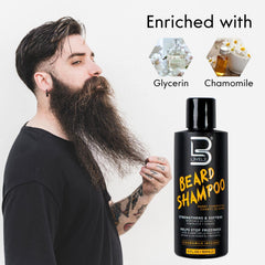L3 Shampoing Barbe – utilisation sous douche: moment de fraîcheur quotidien