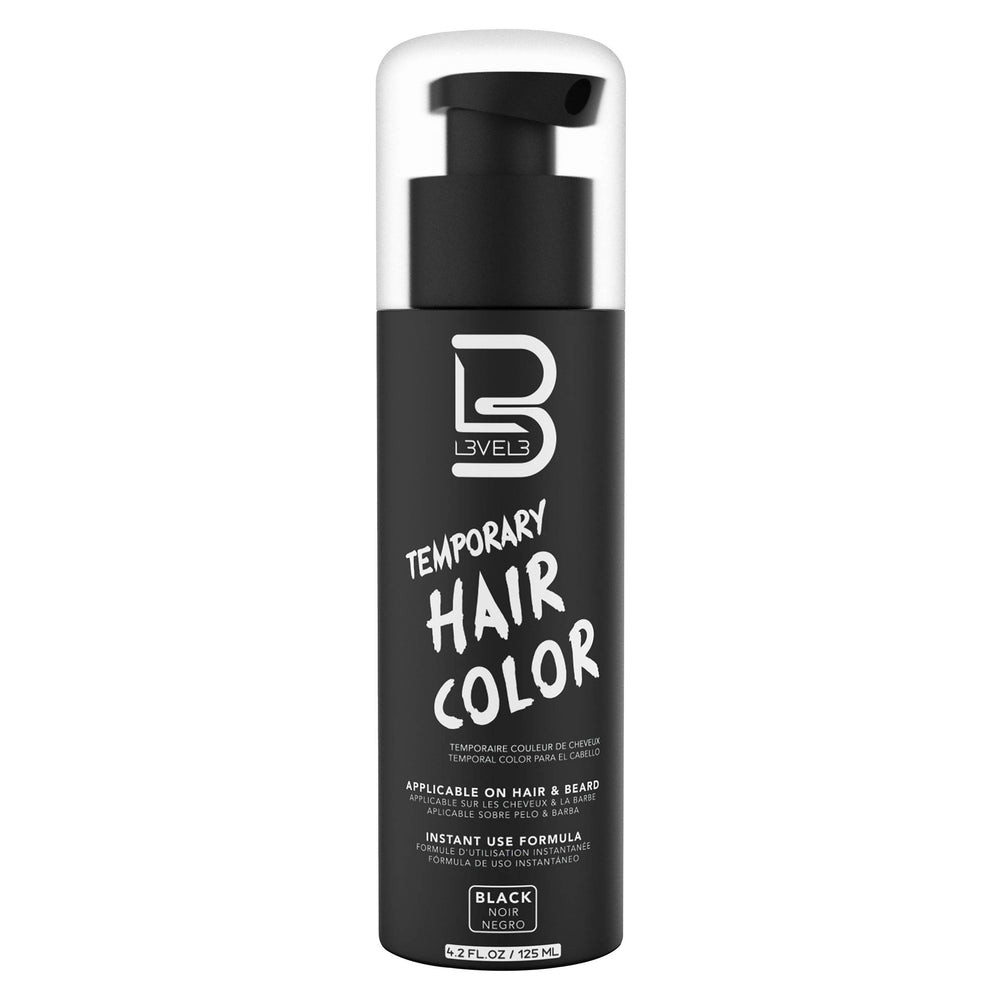 L3 teinte barbe temporaire - bouteille: application rapide pour un rendu naturel.