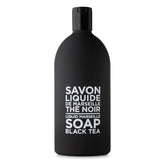 Bouteille en recharge Thé Noir de La Compagnie de Provence, pratique pour un lavage quotidien.