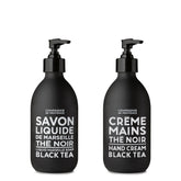 La Compagnie de Provence savon liquide noir en bouteille pompe pour mains propres