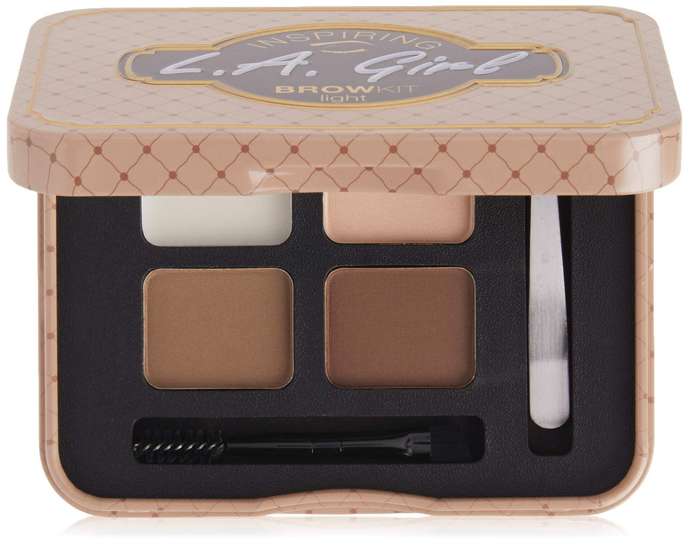 L.A. Girl Inspiring Brow Kit – kit lumineux pour définition naturelle.