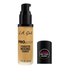 L.A. Girl PRO.color Pigment Bleu, texture gel pour un ajustement facile.