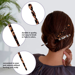 La Jolie Jasmin bâton cheveux design vintage pour une allure élégante.