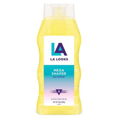 L.A. Looks Gel Mega Mega en bouteille jaune 20oz pour une tenue durable
