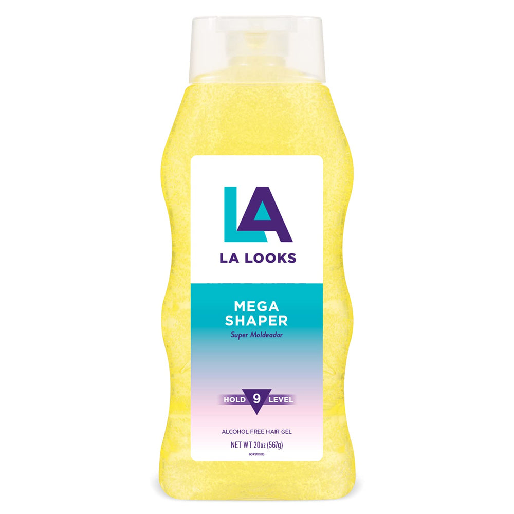 La Looks Mega Shaper — bouteille en gros plan pour fixation longue durée