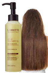 LABIOTTE Silk Oil bouteille-cheveux: hydratation et brillance naturelle.