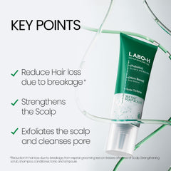 LABO-H masque pré-shampoing exfoliant purifiant.