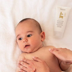 Laboratoires Babe crème émolliente pédiatrique 200 ml, usage quotidien sûr pour enfants.