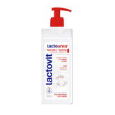 Lactovit Lactourea Body Milk en bouteille 400 ml prête à hydrater en profondeur.