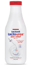 Lactovit Lactourea: bouteille hydratante pour peau sèche, apaisement durable.