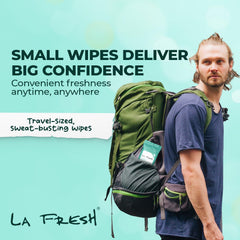 La Fresh offre un contrôle des odeurs sur le corps en journée.