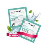 Lingette antiperspirante Lafresh Travel Lite dans son emballage pratique.