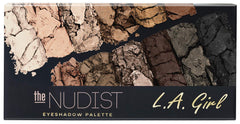 Lagirl Le Nudiste boîtier compact pratique pour voyage et retouches avec miroir.