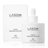 Sérum LAGOM Cellus Aqualane dans sa bouteille, hydratation douce et continue.