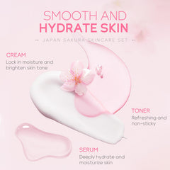 LAIKOU Sakura sérum visage: sérum léger pour hydrater et lisser.