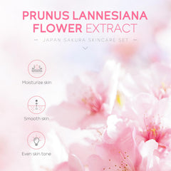 LAIKOU Sakura tonique visage: préparation parfaite à l'hydratation.