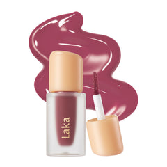 Laka Fruity Glam Lip Tint Mini — emballage élégant et compact.