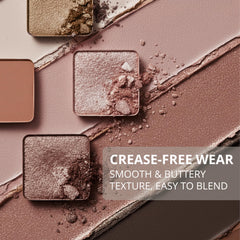 Lamora Attraction Eyeshadow Palette: douze ombres neutres mats, rendu polyvalent