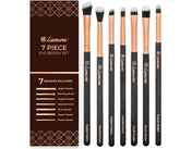 Lamora pinceaux yeux ensemble 7pcs, pour un look pro.