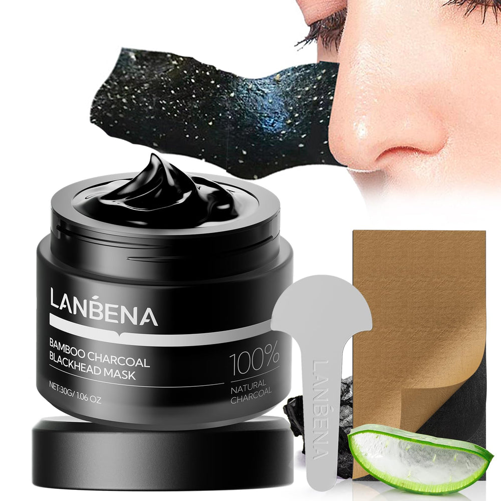 LANBENA bandes nasales au charbon de bambou pour purification des pores