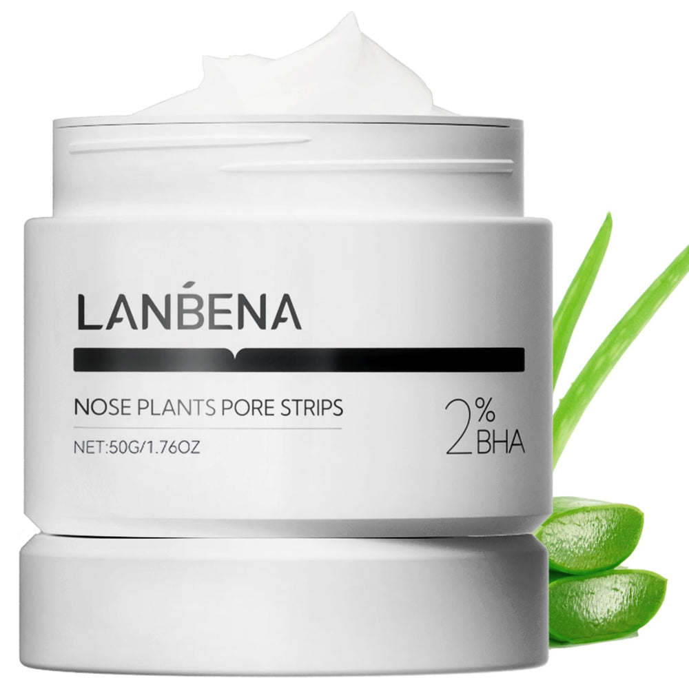 LANBENA bandes nasales en bouteille pour soin ciblé des pores.