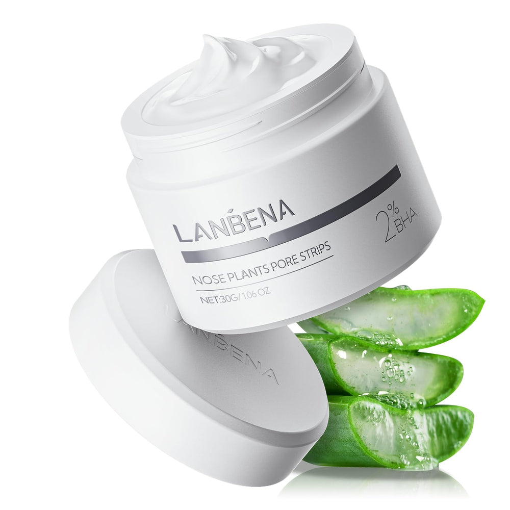 LANBENA bandes extractrices de points noirs pour le nez, purifiant les pores.