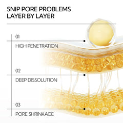 Extrait de betterave et hydratation visibles, pores visiblement resserrés.