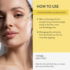 Application quotidienne Lancer Omega – soin visage matin et soir